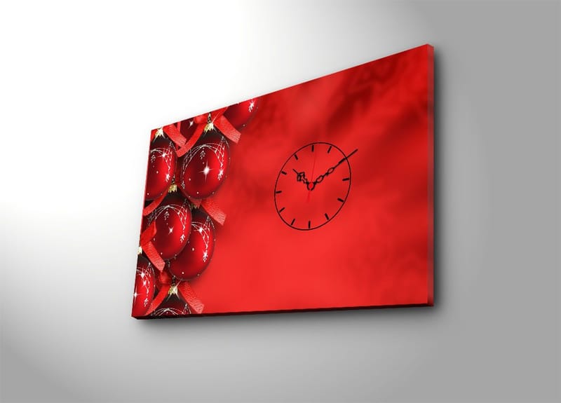 Dekorativ Väggklocka 45x70 cm - Flerfärgad - Inredning - Väggdekor - Väggklocka & väggur
