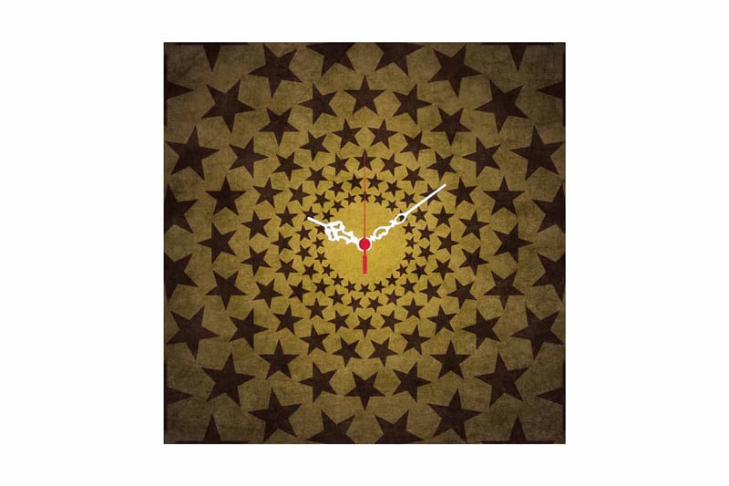 Diyadin Dekorklocka 40x40 cm, Flerfärgad