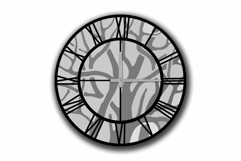 Diyadin Dekorklocka 50 cm Rund, Flerfärgad