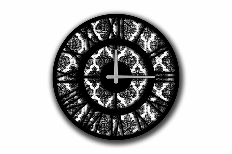 Diyadin Dekorklocka 50 cm Rund, Flerfärgad