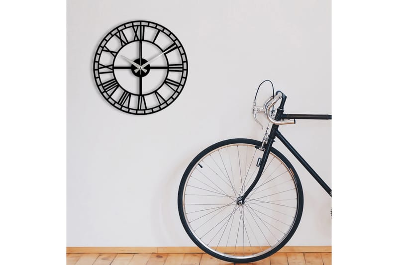 Enzoclock - S002 - Svart - Inredning - Väggdekor - Väggklocka & väggur