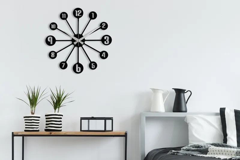 Enzoclock - S014, Svart