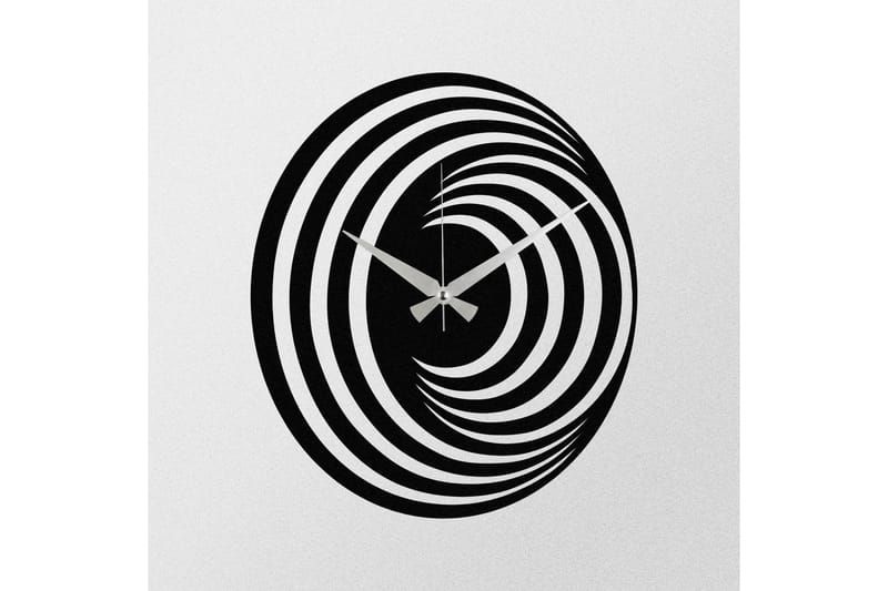 Enzoclock - S017 - Svart - Inredning - Väggdekor - Väggklocka & väggur