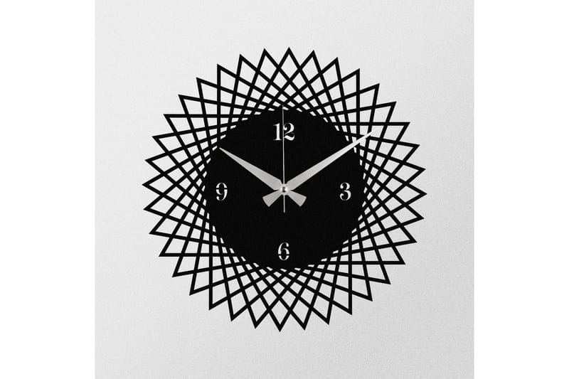 Enzoclock - S026 - Svart - Inredning - Väggdekor - Väggklocka & väggur