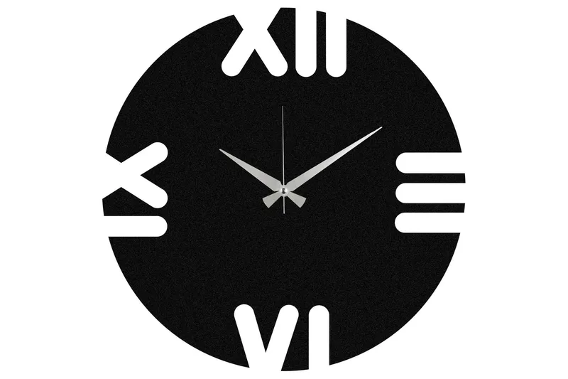 Leon - Svart - Inredning - Väggdekor - Väggklocka & väggur