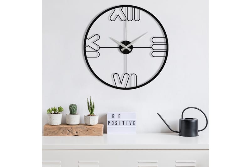 Mali - Svart - Inredning - Väggdekor - Väggklocka & väggur