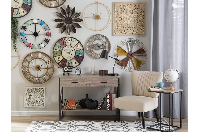 Nottwil Väggklocka 61 cm, Guld