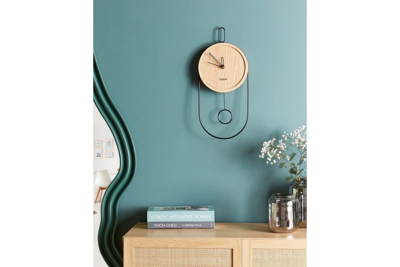 Pendelur Sierre Ljus trä/svart - Ljus trä/svart - Inredning - Väggdekor - Väggklocka & väggur - Urverk till väggklocka