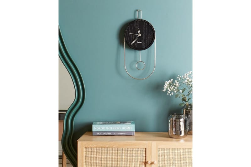 Pendelur Sierre Svart/Silver - Svart/Silver - Inredning - Väggdekor - Väggklocka & väggur - Urverk till väggklocka