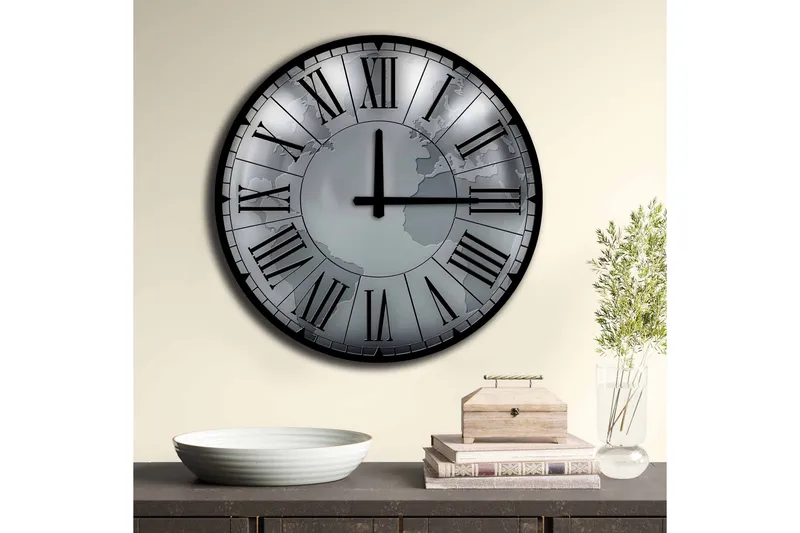 Väggdekor MDF Klocka - Inredning - Väggdekor - Väggklocka & väggur