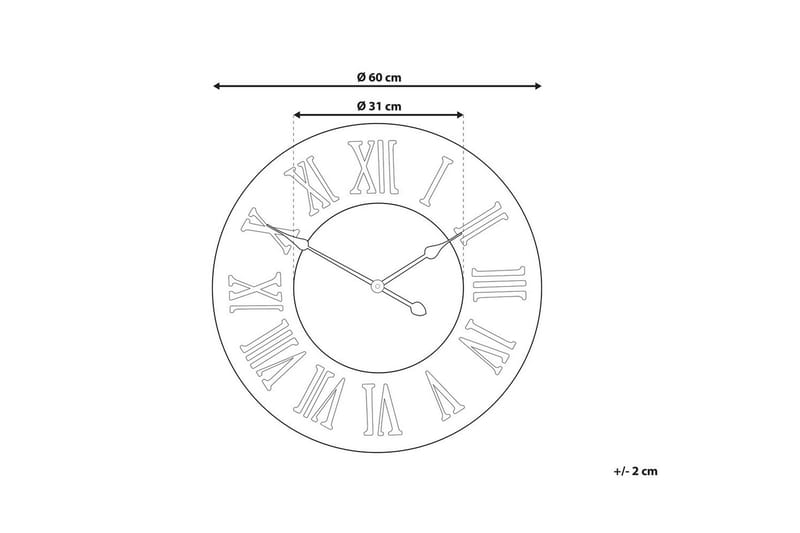 Väggklocka Cuilco - Inredning - Väggdekor - Väggklocka & väggur - Urverk till väggklocka