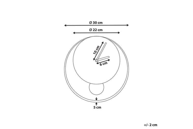Väggklocka Magland - Inredning - Väggdekor - Väggklocka & väggur - Urverk till väggklocka