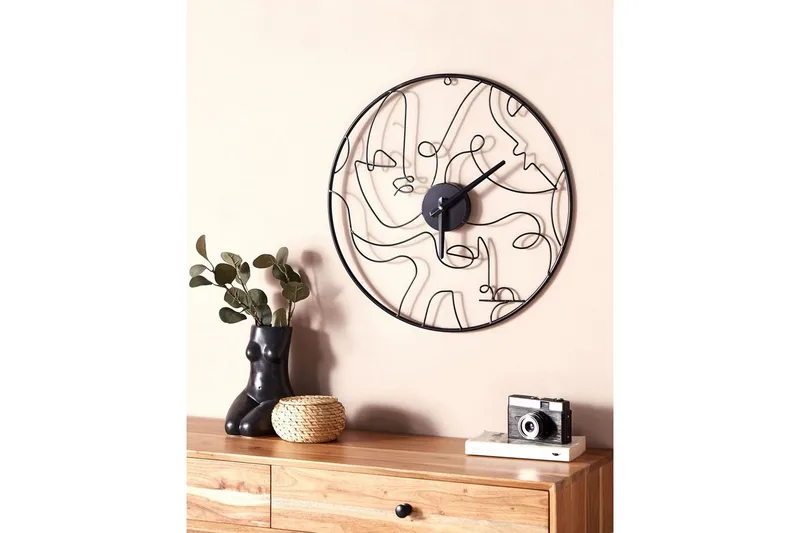 Väggklocka Menton - Inredning - Väggdekor - Väggklocka & väggur - Urverk till väggklocka