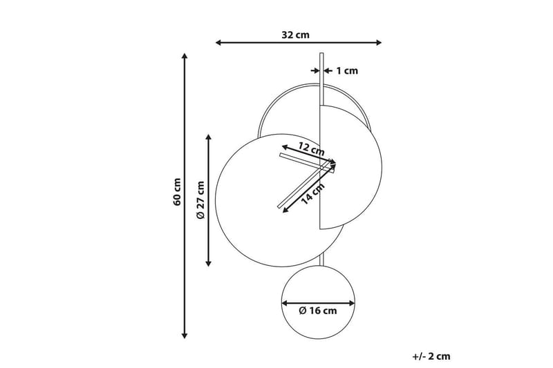 Väggklocka Nendaz - Inredning - Väggdekor - Väggklocka & väggur - Urverk till väggklocka