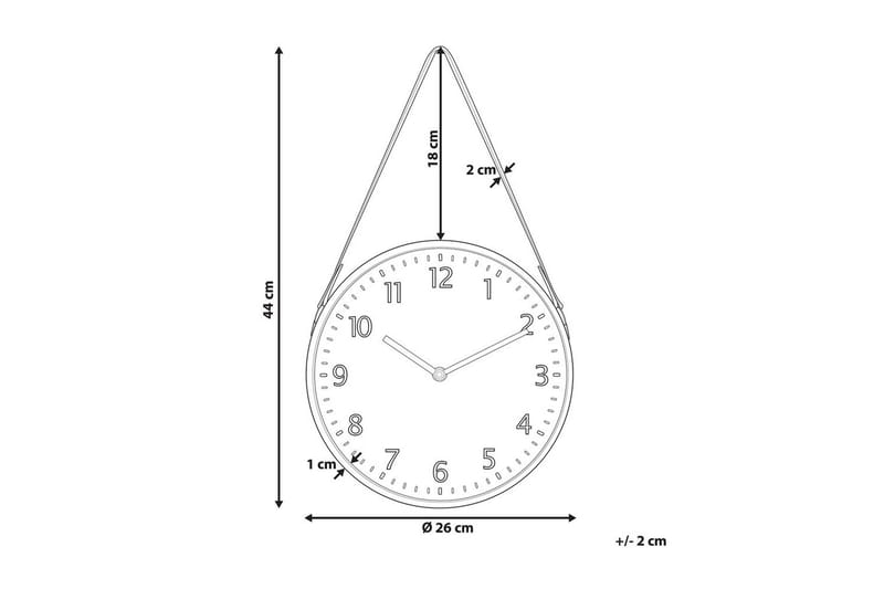 Väggklocka Renens - Inredning - Väggdekor - Väggklocka & väggur - Urverk till väggklocka
