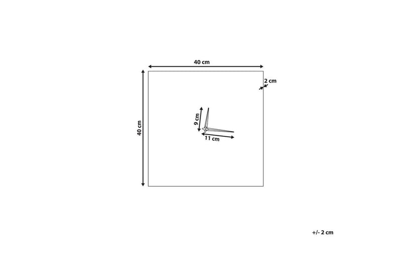 Väggklocka Tomar - Inredning - Väggdekor - Väggklocka & väggur - Urverk till väggklocka