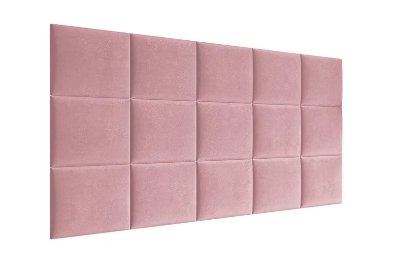 Lornel Stoppad Väggpanel 40x30 cm - Rosa - Hus & renovering - Bygg - Golv, vägg & tak - Golv & väggbeklädnad - Väggskivor