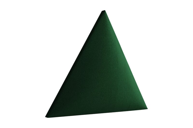 Lornel Stoppad Väggpanel Triangelformad - Grön - Väggskivor - Väggdekor