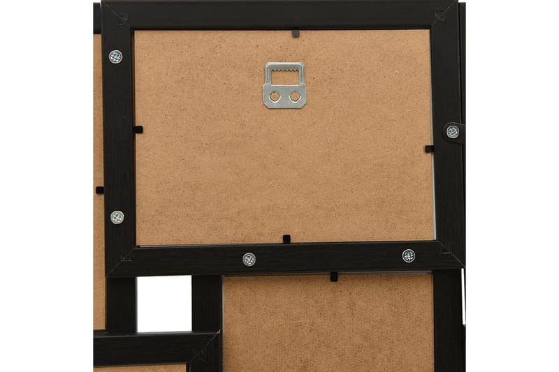 Fotoram för 24x(10x15 cm) bilder svart MDF - Svart - Inredning - Väggdekor - Ramar