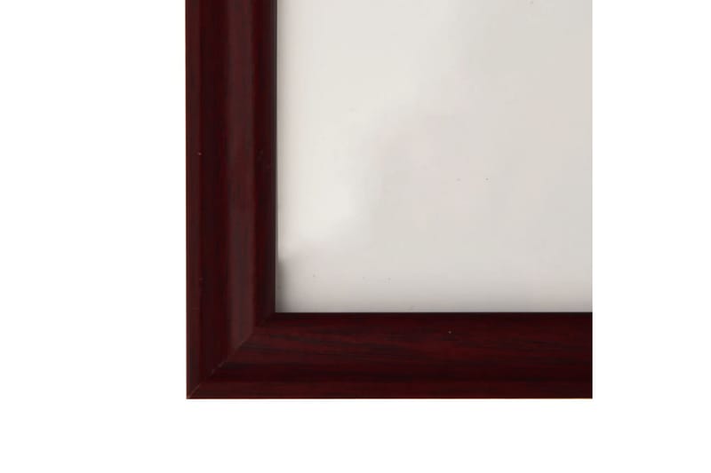 Fotoramar 3 st för vägg eller bord mörkröd 18x24 cm - Mörkröd - Fotoram - Poster ram