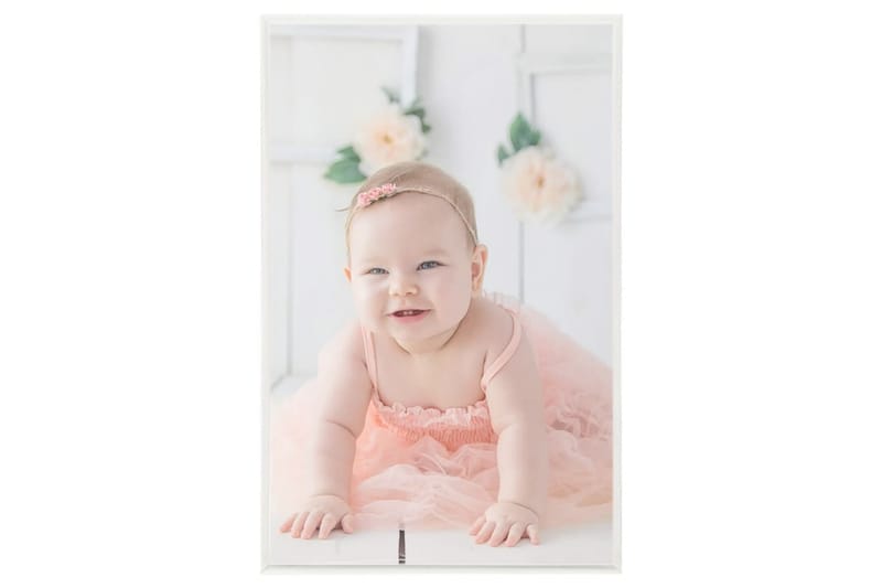 Fotoramar 3 st för vägg eller bord silver 13x18 cm MDF - Silver - Inredning - Väggdekor - Ramar