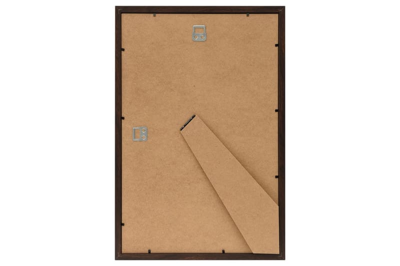 Fotoramar 3 st för vägg eller bord svart 21x29,7 cm MDF - Svart - Inredning - Väggdekor - Ramar