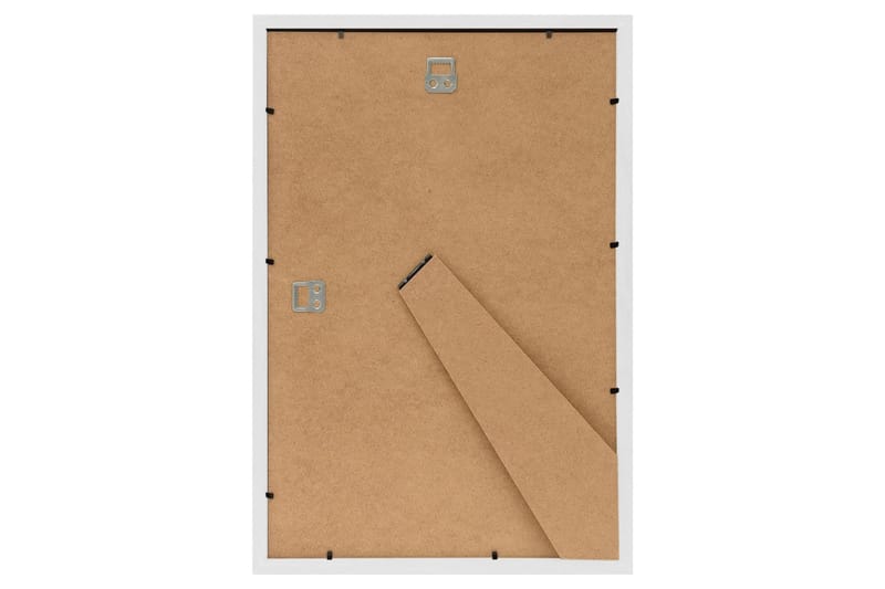 Fotoramar 3 st för vägg eller bord vit 13x18 cm MDF - Vit - Inredning - Väggdekor - Ramar