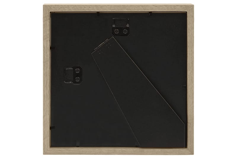 Fotoramar 3D 3 st mörkt trä 28x28 cm för 20x20 cm foto - Mörkt Trä/Brun - Fotoram - Poster ram
