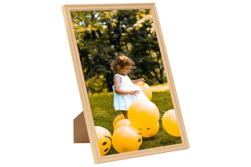 Fotoramar 5 st för vägg eller bord ljus ek 70x90 cm - Brun/Ljus Ek - Inredning - Väggdekor - Ramar