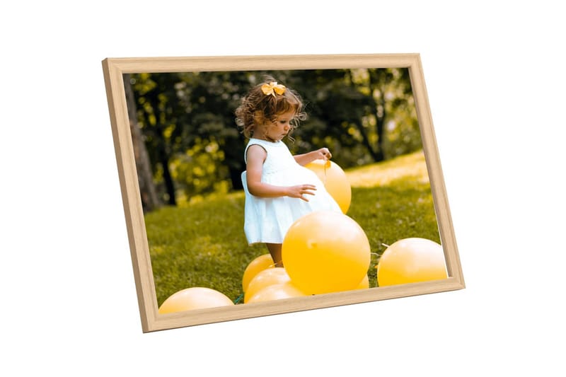 Fotoramar 5 st för vägg eller bord ljus ek 70x90 cm - Brun/Ljus Ek - Inredning - Väggdekor - Ramar