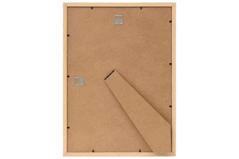 Fotoramar 5 st för vägg eller bord ljus ek 70x90 cm - Brun/Ljus Ek - Inredning - Väggdekor - Ramar