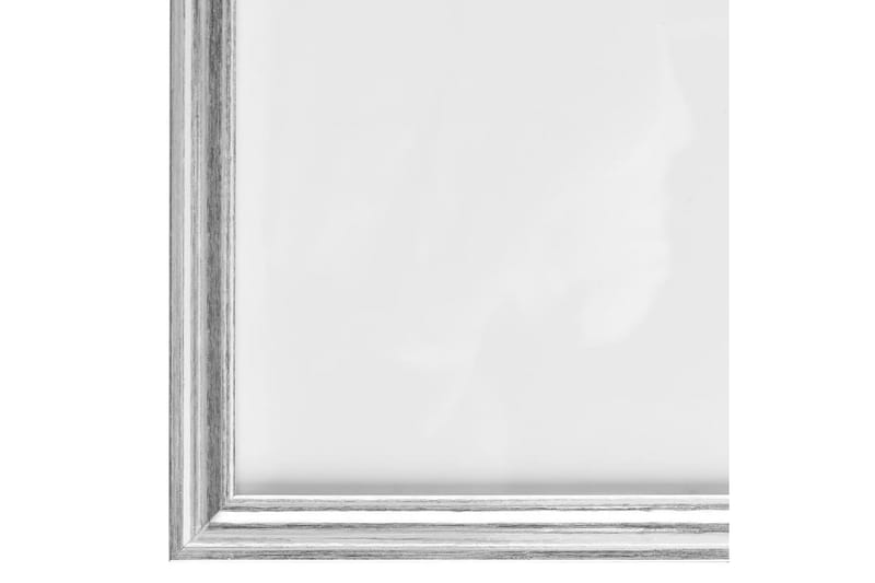 Fotoramar 5 st för vägg eller bord silver 70x90 cm MDF - Silver - Inredning - Väggdekor - Ramar