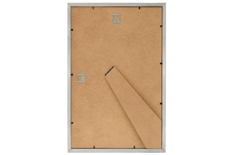 Fotoramar 5 st för vägg eller bord silver 70x90 cm MDF - Silver - Inredning - Väggdekor - Ramar