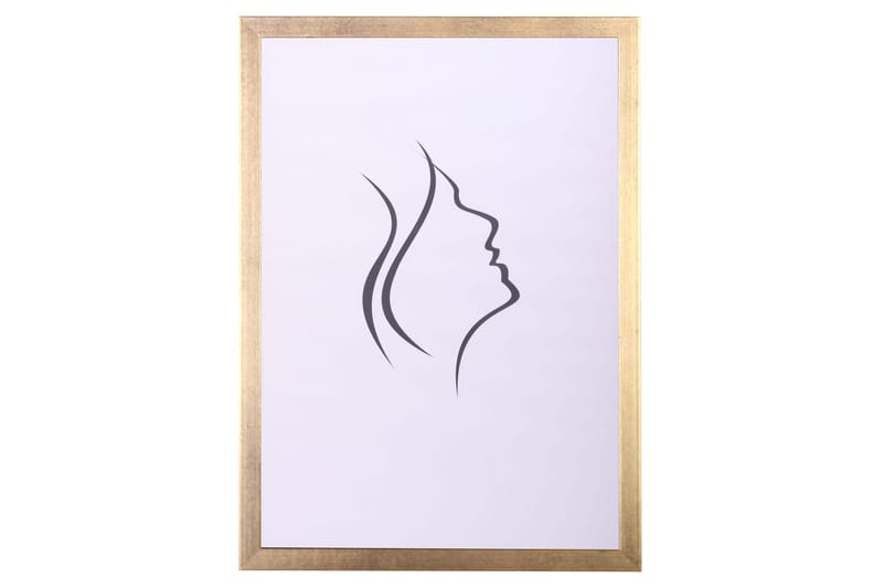 Galant Fotoram 50x70 cm - Guld/Plexiglas - Inredning - Väggdekor - Ramar