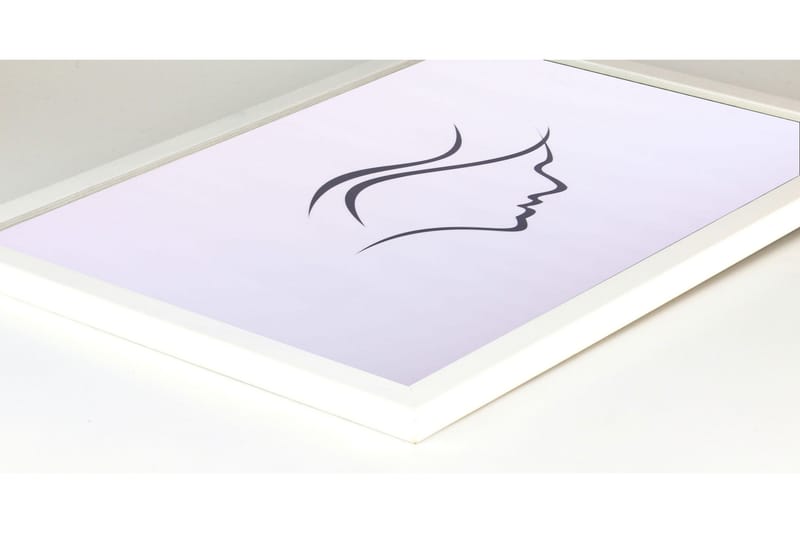 Galant Fotoram 50x70 cm - Vit/Plexiglas - Inredning - Väggdekor - Ramar