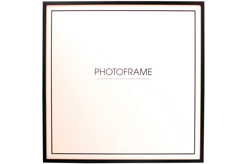 Oslo Fotoram 50x50 cm - Svart/Plexiglas - Inredning - Väggdekor - Ramar
