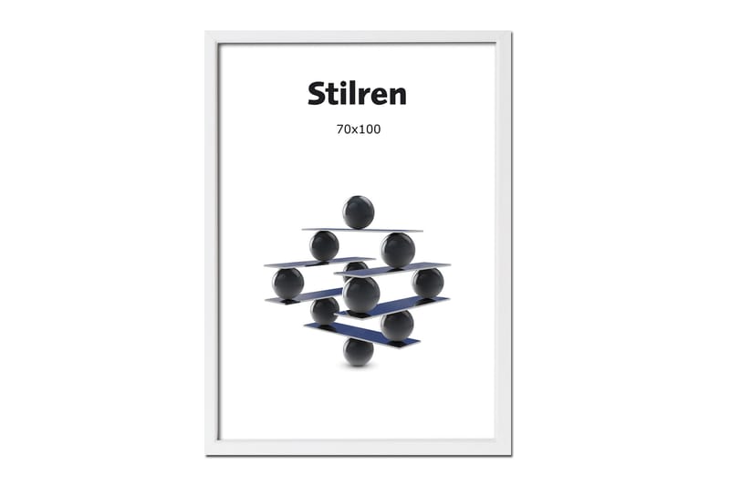 Ram Stilren Vit - 70x100cm - Inredning - Väggdekor - Ramar