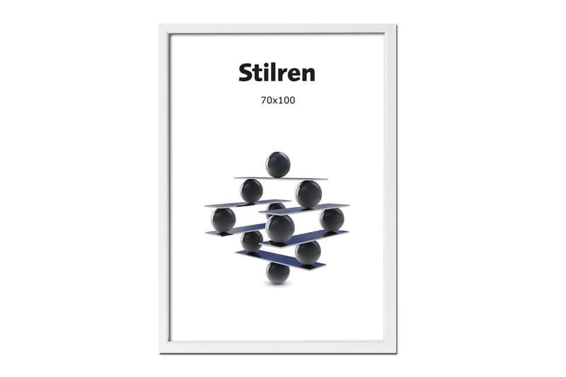 Ram Stilren Vit - 70x100cm - Fotoram - Poster ram