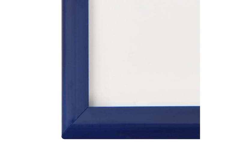 Fotoramar 3 st för vägg eller bord blå 13x18 cm MDF - Blå - Fotoram - Poster ram