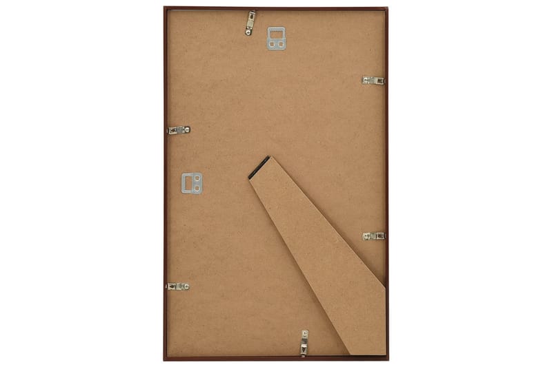 Fotoramar 3 st för vägg eller bord brons 13x18 cm MDF - Brons - Inredning - Väggdekor - Ramar