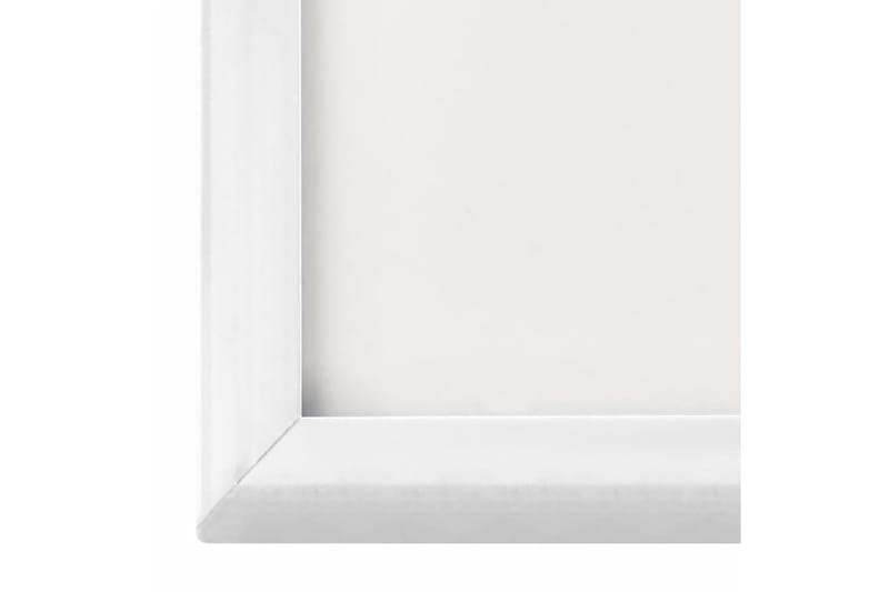 Fotoramar 3 st för vägg eller bord vit 10x15 cm MDF - Vit - Inredning - Väggdekor - Ramar