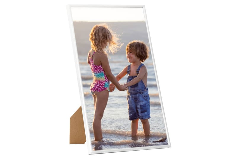 Fotoramar 3 st för vägg eller bord vit 13x18 cm MDF - Vit - Inredning - Väggdekor - Ramar