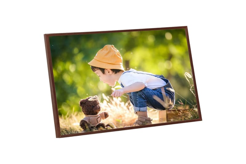 Fotoramar 5 st för vägg eller bord brons 59,4x84 cm MDF - Brons - Inredning - Väggdekor - Ramar