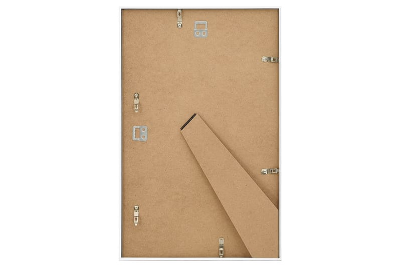 Fotoramar 5 st för vägg eller bord vit 13x18 cm MDF - Vit - Inredning - Väggdekor - Ramar