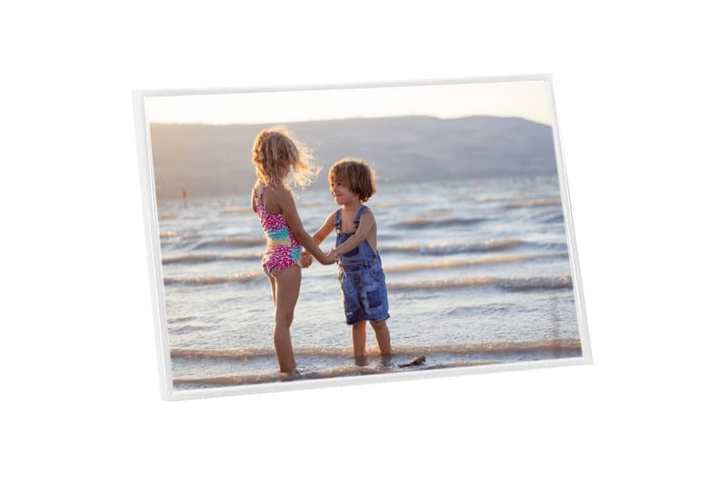 Fotoramar 5 st för vägg eller bord vit 21x29,7 cm MDF - Vit - Inredning - Väggdekor - Ramar