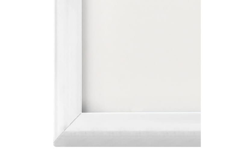 Fotoramar 5 st för vägg eller bord vit 21x29,7 cm MDF - Vit - Inredning - Väggdekor - Ramar