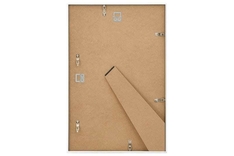 Fotoramar 5 st för vägg eller bord vit 21x29,7 cm MDF - Vit - Inredning - Väggdekor - Ramar