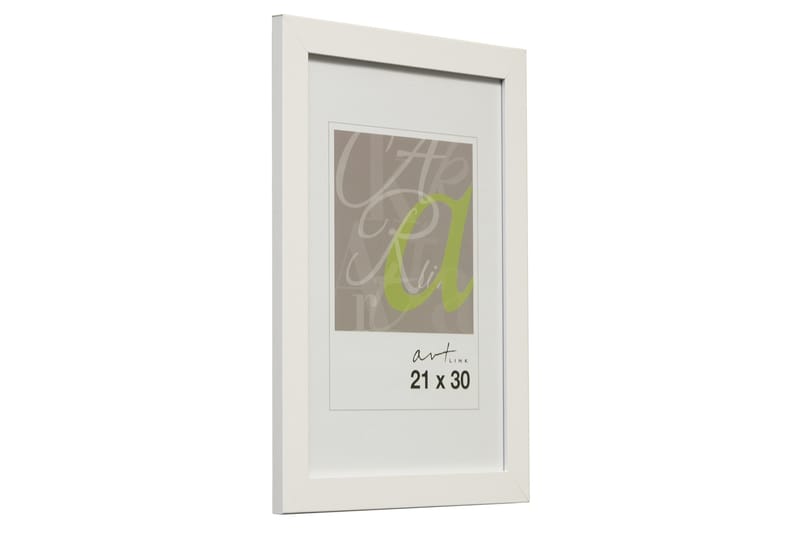Trendline Tavelram MDF 21x30 cm, Vit
