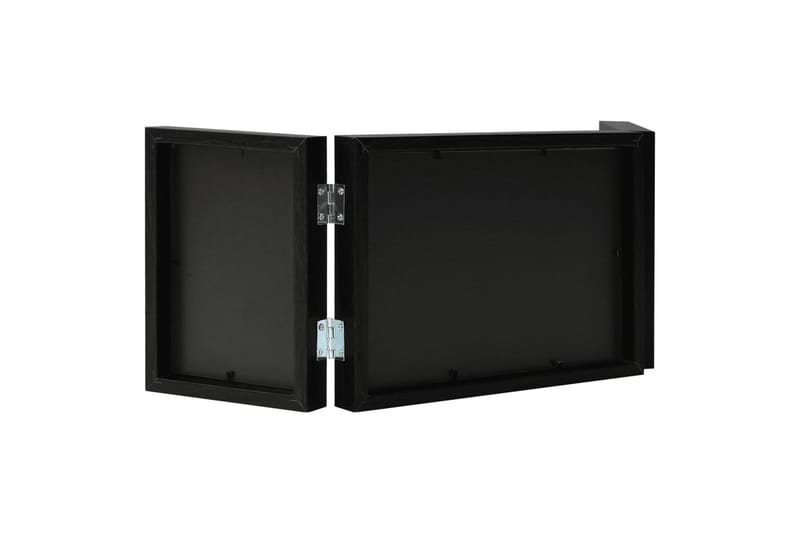 Tredelad fotoram svart 22x15 cm+2x(10x15 cm) - Svart - Inredning - Väggdekor - Ramar