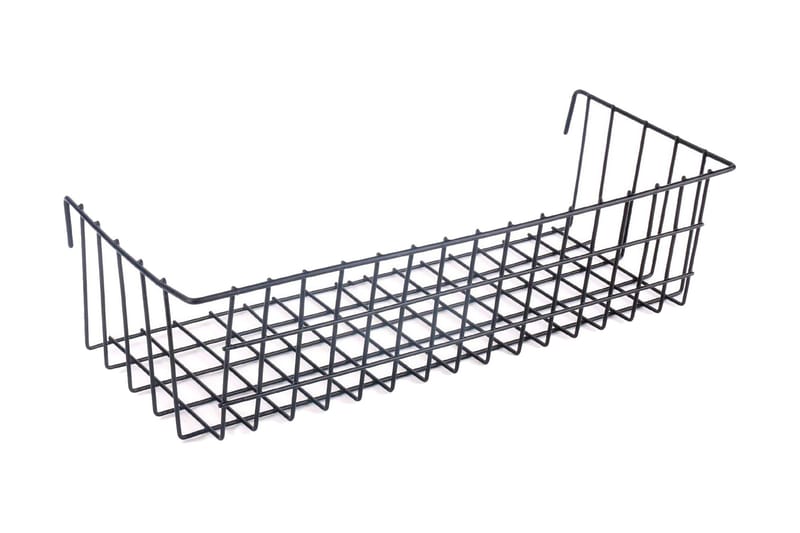 Decorative Metal Wall Accessory 16x38 - Svart - Förvaring - Småförvaring - Förvaringskorgar - Trådkorg